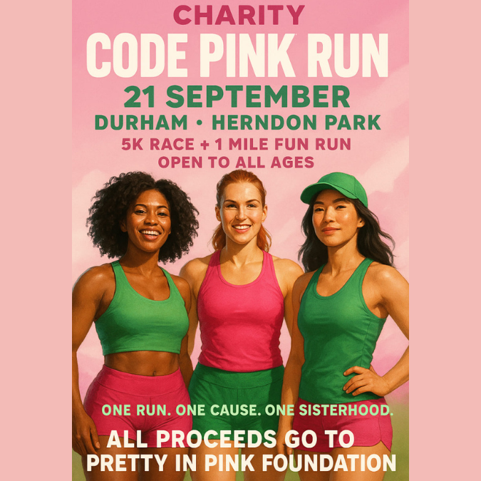 CODE PINK RUN - Pretty in Pink Foundation