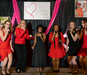 singing group performing